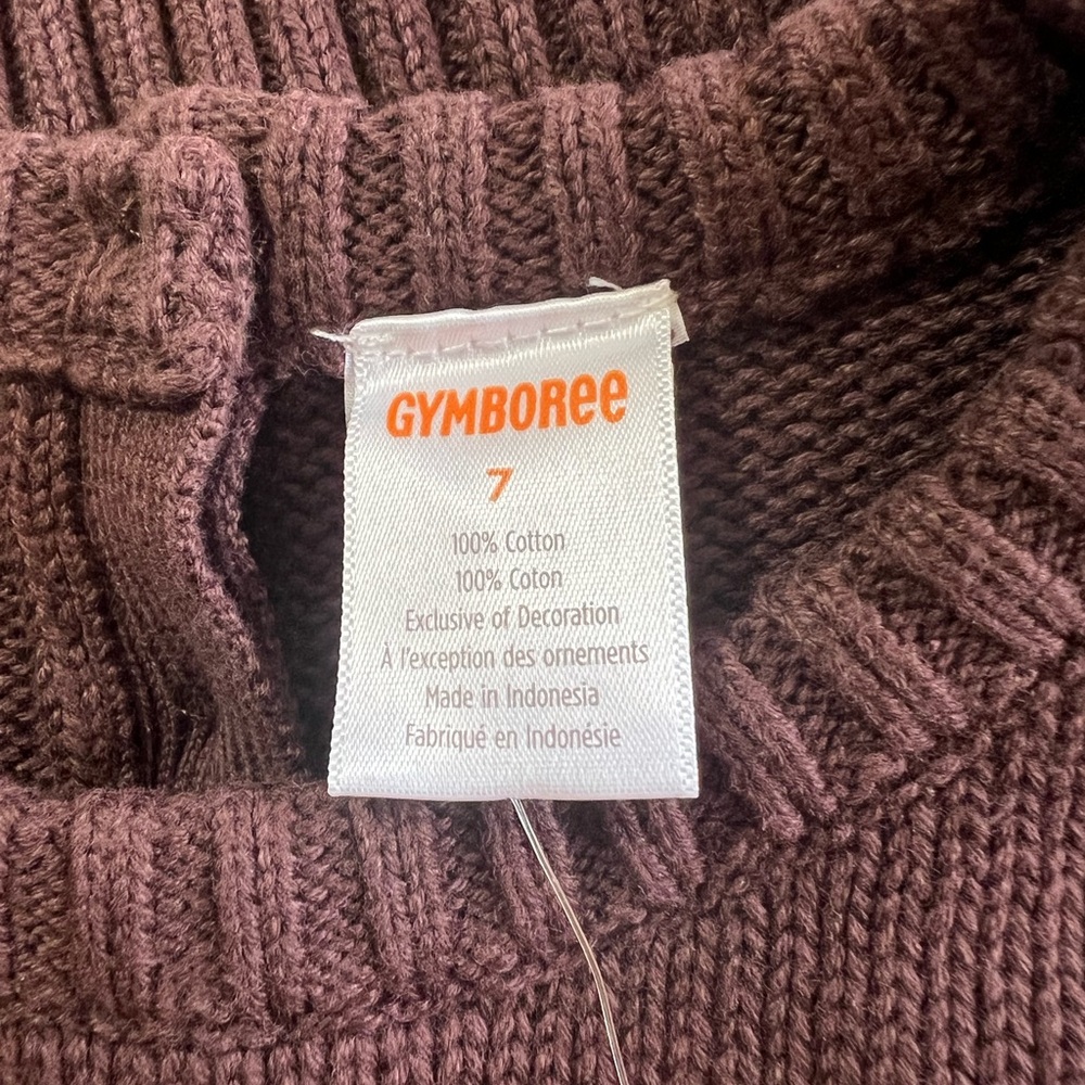 Gymboree Fall Knit Dress with Sunflower Design - Picture 8 of 11